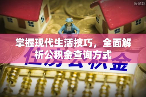 黟县掌握现代生活技巧，全面解析公积金查询方式
