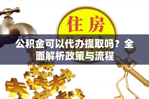 黟县公积金可以代办提取吗？全面解析政策与流程