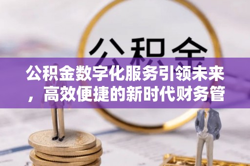 黟县公积金数字化服务引领未来，高效便捷的新时代财务管理