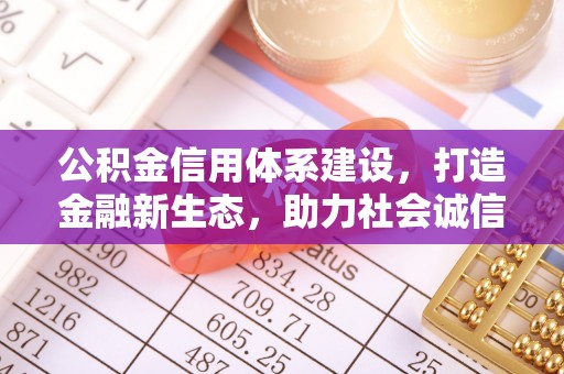 黟县公积金信用体系建设，打造金融新生态，助力社会诚信发展