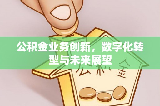 黟县公积金业务创新，数字化转型与未来展望