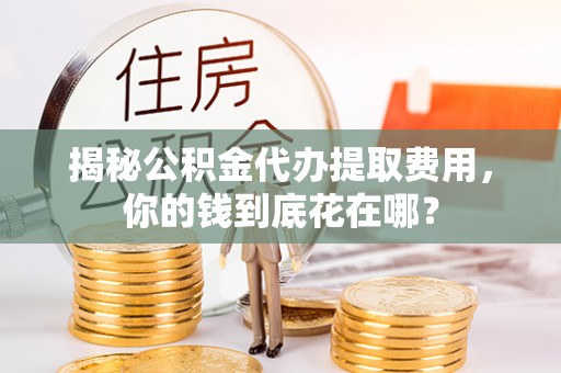 黟县揭秘公积金代办提取费用，你的钱到底花在哪？