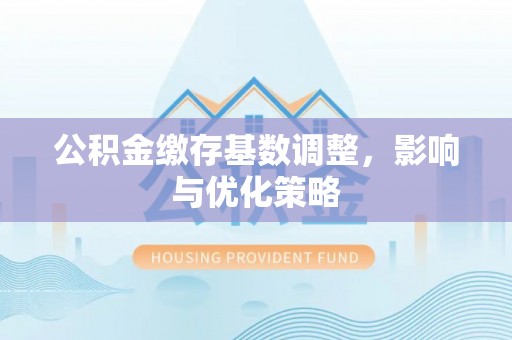 黟县公积金缴存基数调整，影响与优化策略