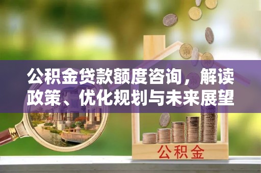 黟县公积金贷款额度咨询，解读政策、优化规划与未来展望