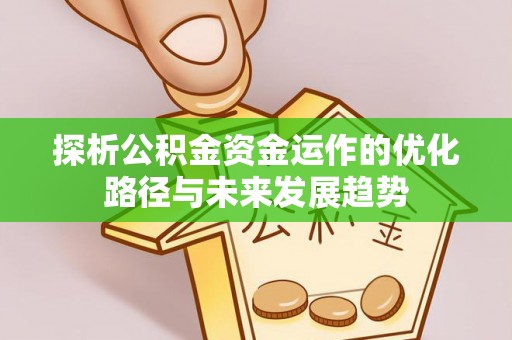 黟县探析公积金资金运作的优化路径与未来发展趋势