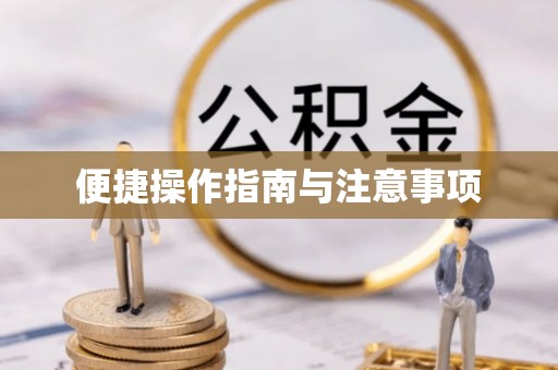 黟县便捷操作指南与注意事项