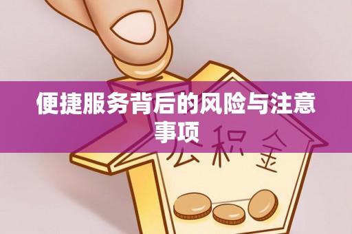 黟县便捷服务背后的风险与注意事项
